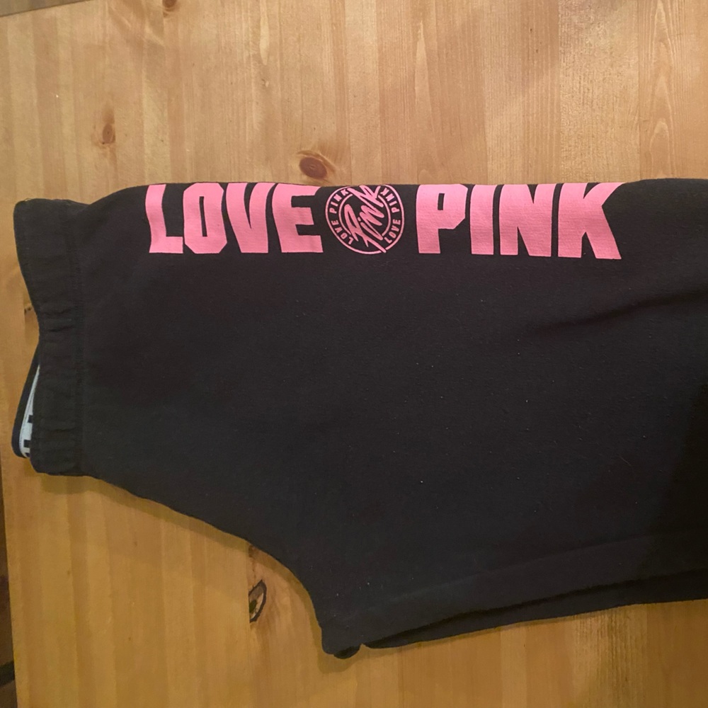 Pink sweat pants size small